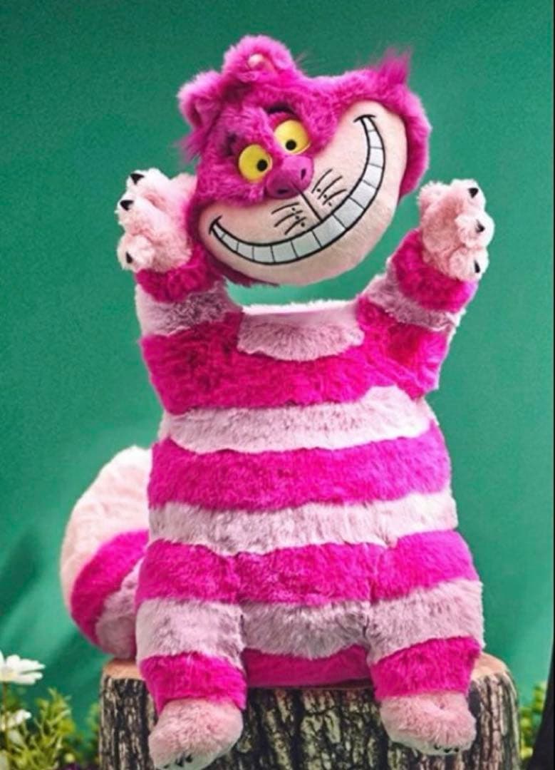 チェシャ猫　ぬいぐるみ　マグネット　ピンク　3店舗限定　新作