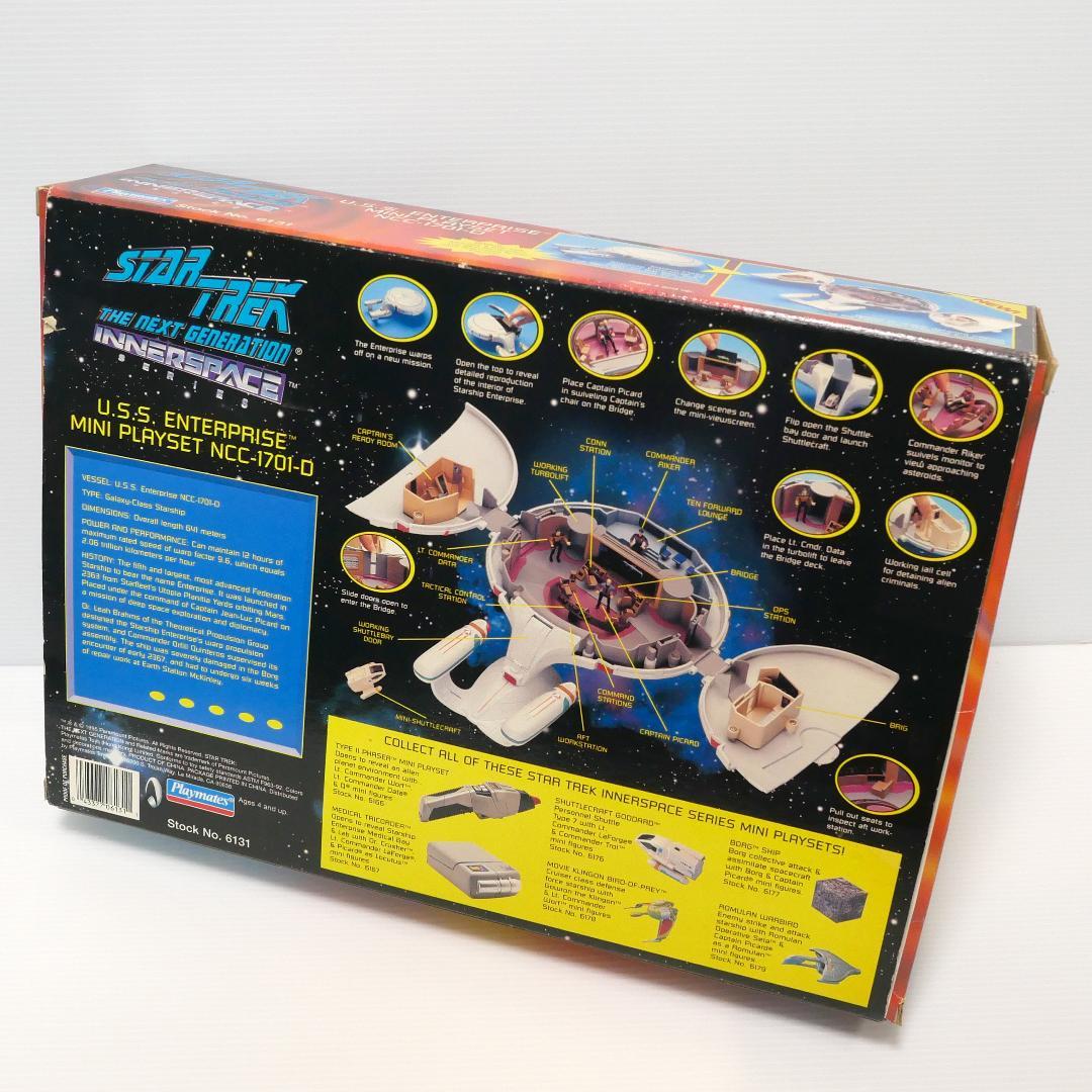 「スタートレック」ミニプレイセット（ミニジオラマ）　ＵＳＳエンタープライズＤ