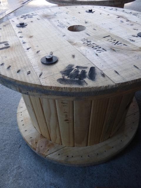 てぃーも　25-1-16-1　電線ドラム　ケーブルドラム　大きいサイズ