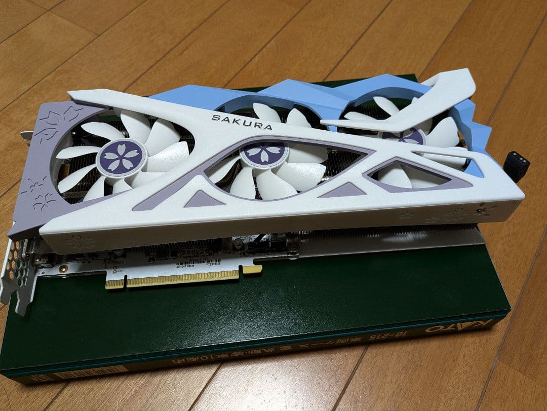 Yeston RTX4070 12GB 桜瞳 花嫁 動作OK