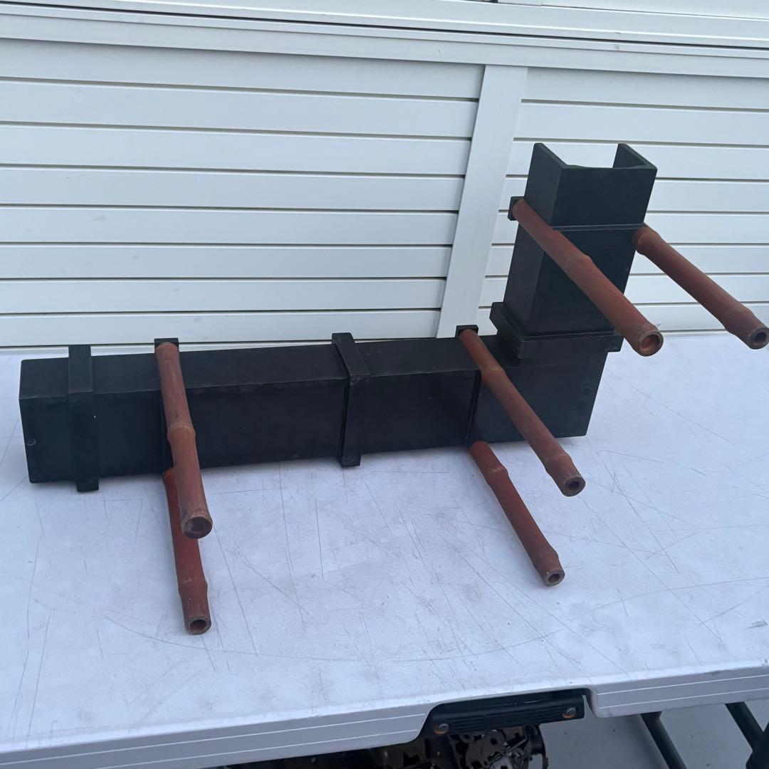 珍品◎貴重　花入　花台　生花　正月