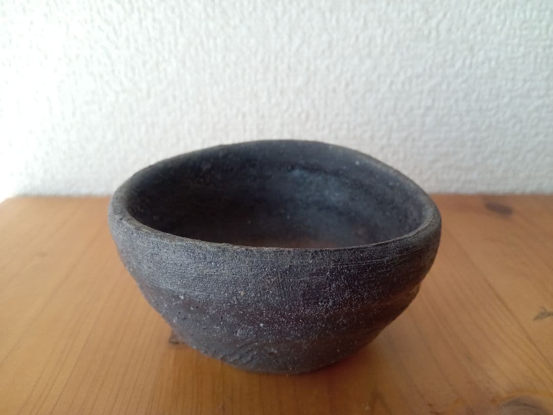 備前焼　和仁栄幸ぐいのみ　金重陶陽　共箱　栞　共布あり