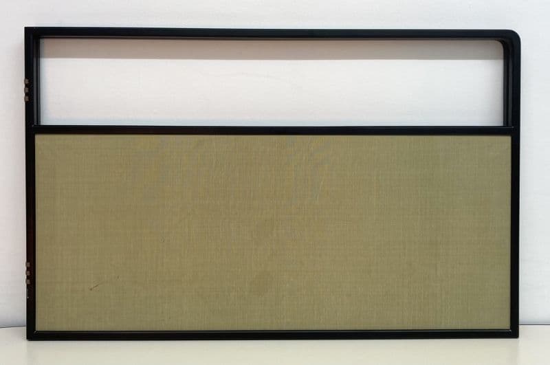 島崎藤村「千曲川旅情のうた」風呂先屏風 両面開き：茶道具