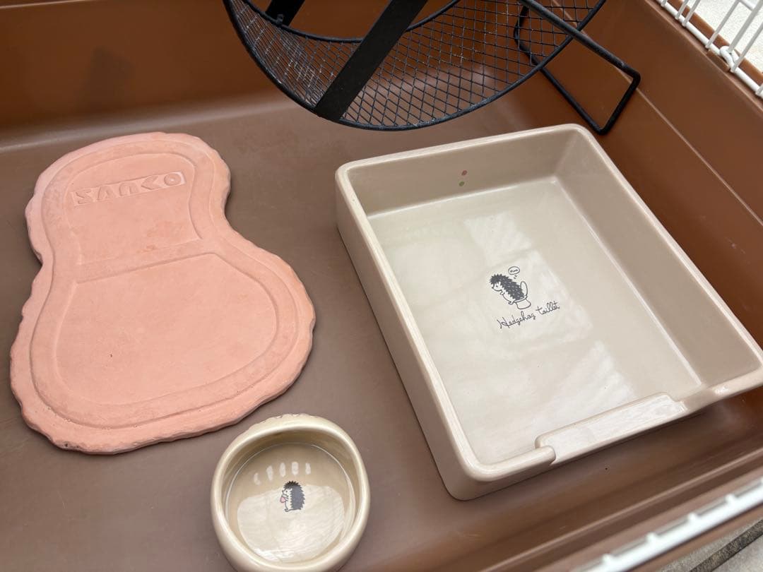 ハリネズミ用ケージなど一式