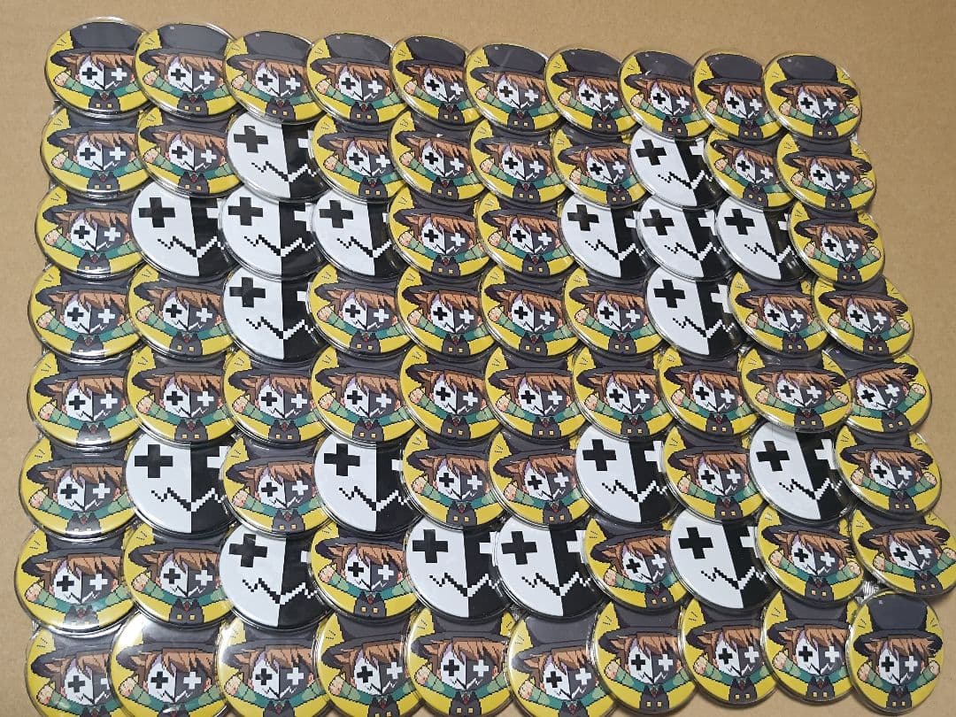 ゲーム実況者　レトルト　缶バッジ　top4