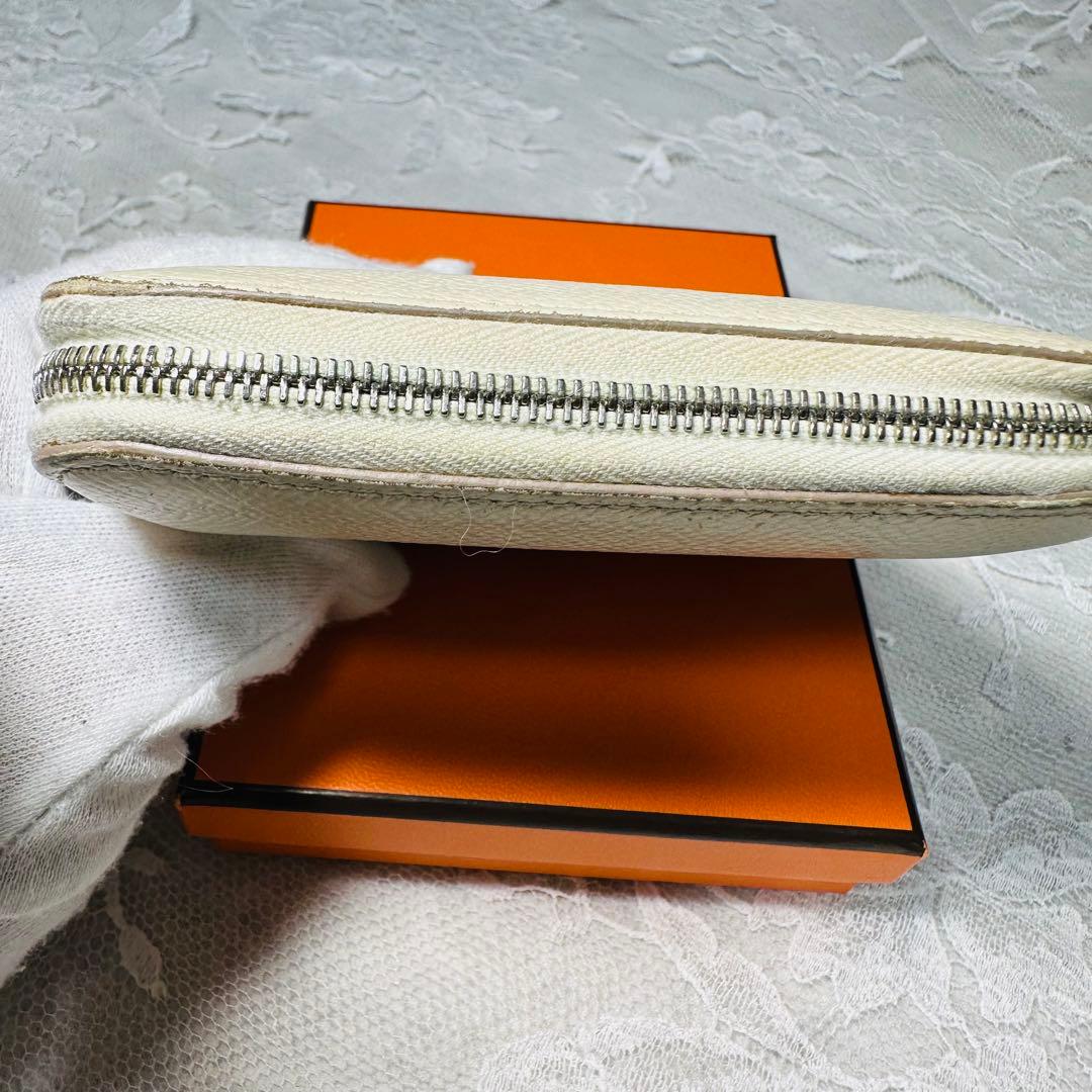 エルメス　アザップ　 シルクインコンパクト　ホワイトケース