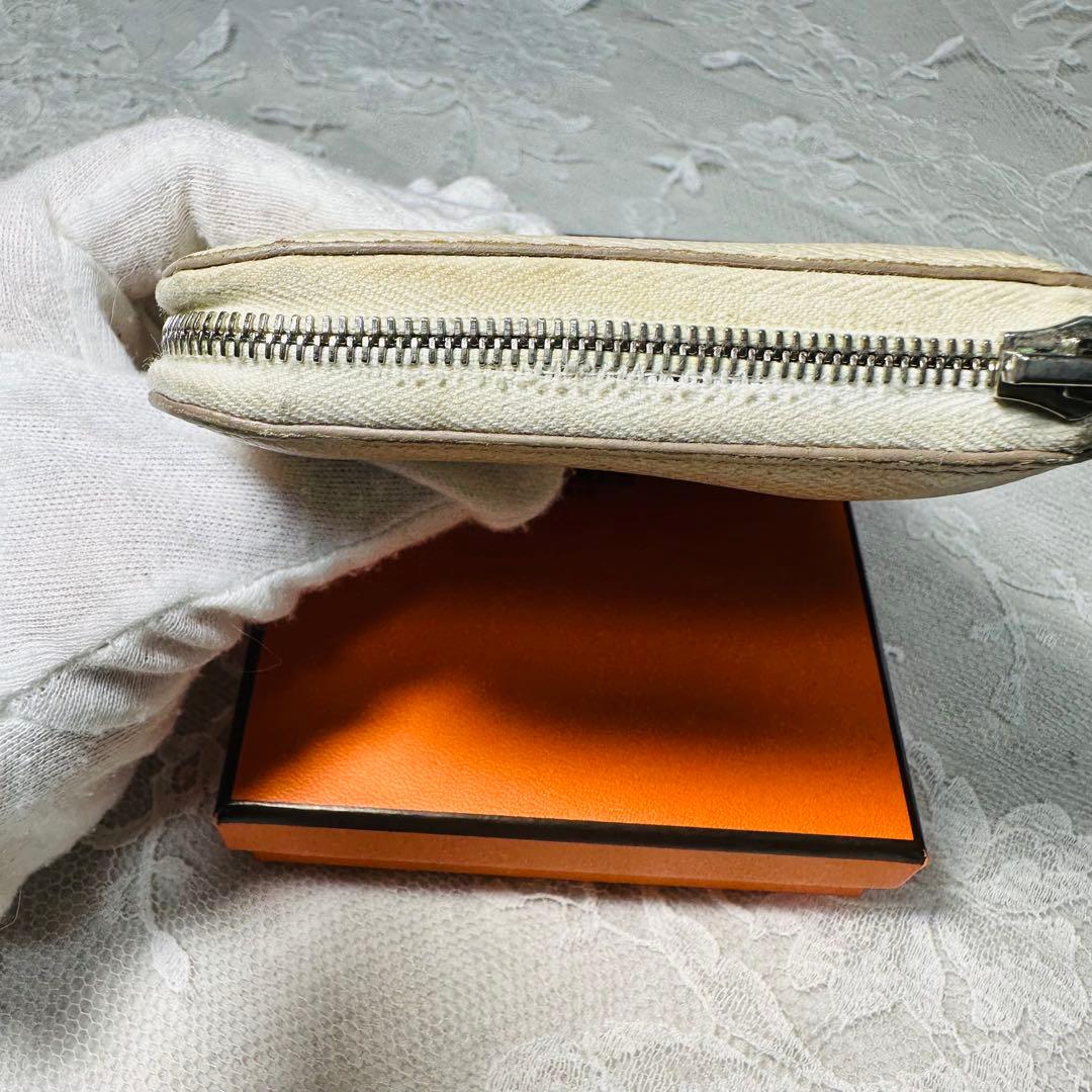 エルメス　アザップ　 シルクインコンパクト　ホワイトケース