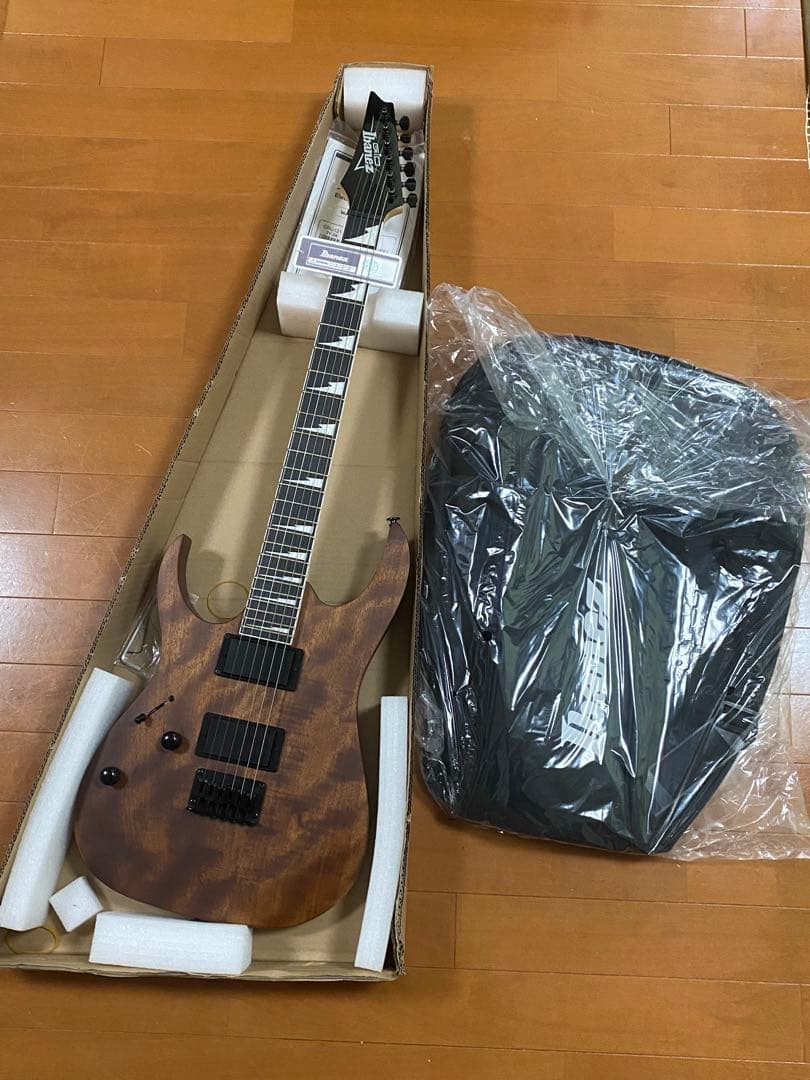 Ibanez GIO レフティ エレキギター ブラウン 24フレット