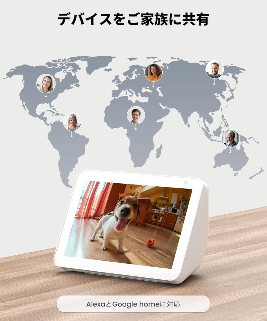 Wansview 自動給餌器 猫犬対応 300万高画素カメラ付き 白