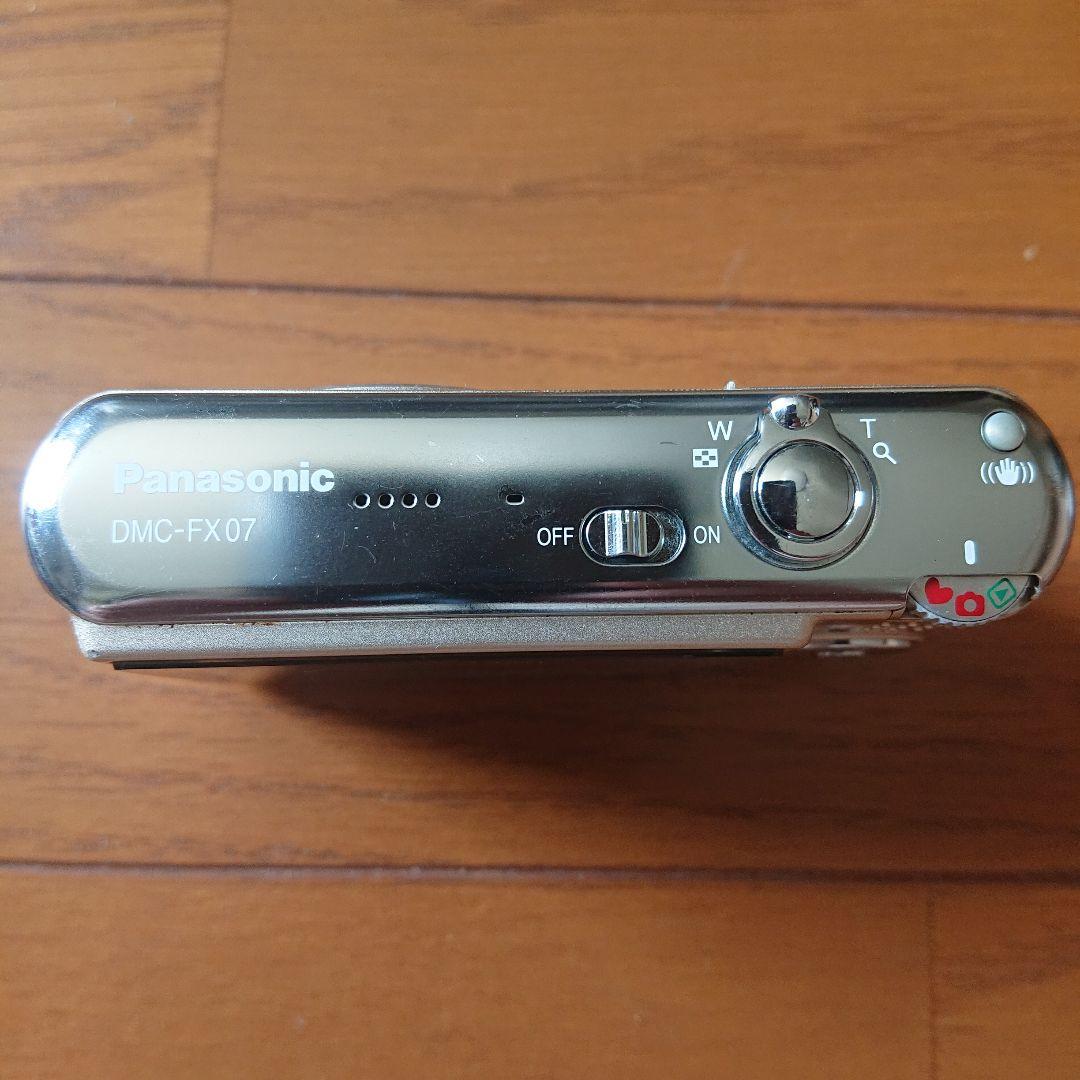 Panasonic DMC-FX07-N ゴールド デジタルカメラ