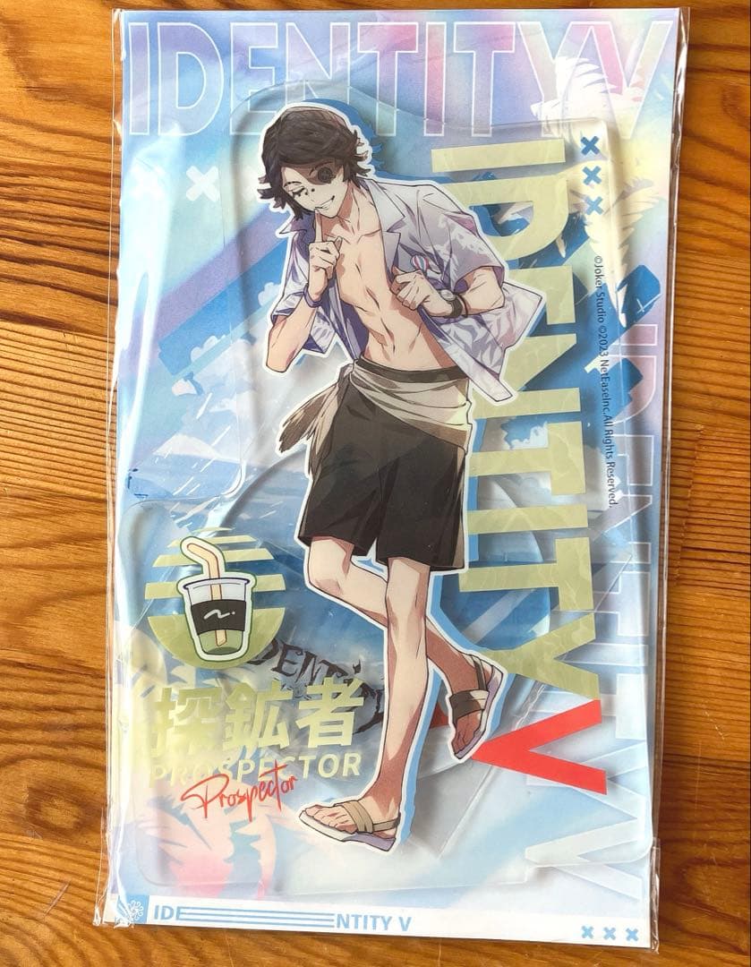 第五人格 サマーダイブ S賞ブランケット ステッカー アクスタ 探鉱者