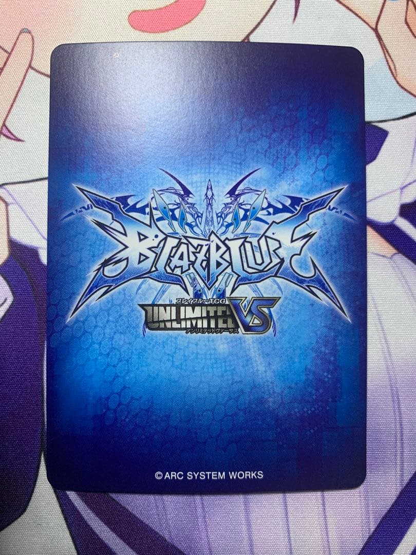 アンリミテッドヴァーサス　ブレイブルー ノエル=ヴァーミリオン　サイン