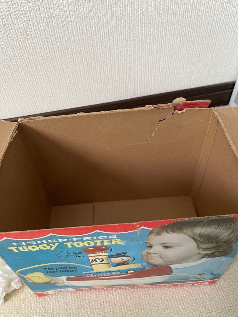 フィッシャープライス　ヴィンテージ　TUGGY TOOTER トイストーリー