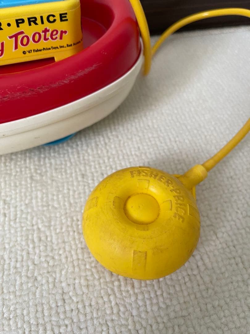 フィッシャープライス　ヴィンテージ　TUGGY TOOTER トイストーリー