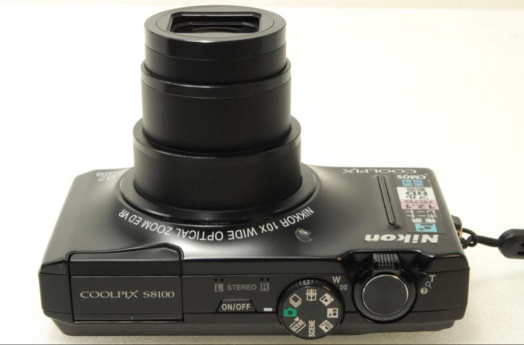 Nikon COOLPIX S8100 ❤️スマホ転送 動作確認済 ブラック