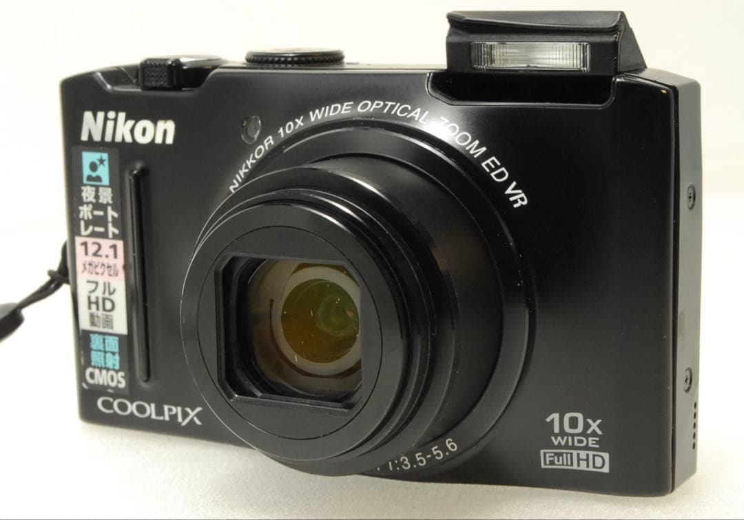 Nikon COOLPIX S8100 ❤️スマホ転送 動作確認済 ブラック