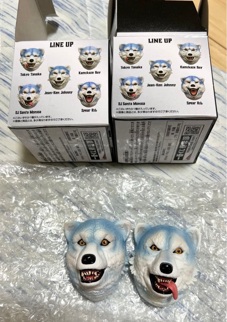 一番くじ　MAN WITH A MISSIONフェイスマグネット