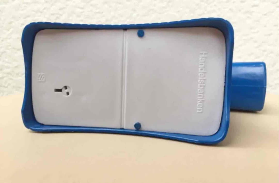 スコティッシュテリア　貯金箱(ブルー) スウェーデン 【希少】