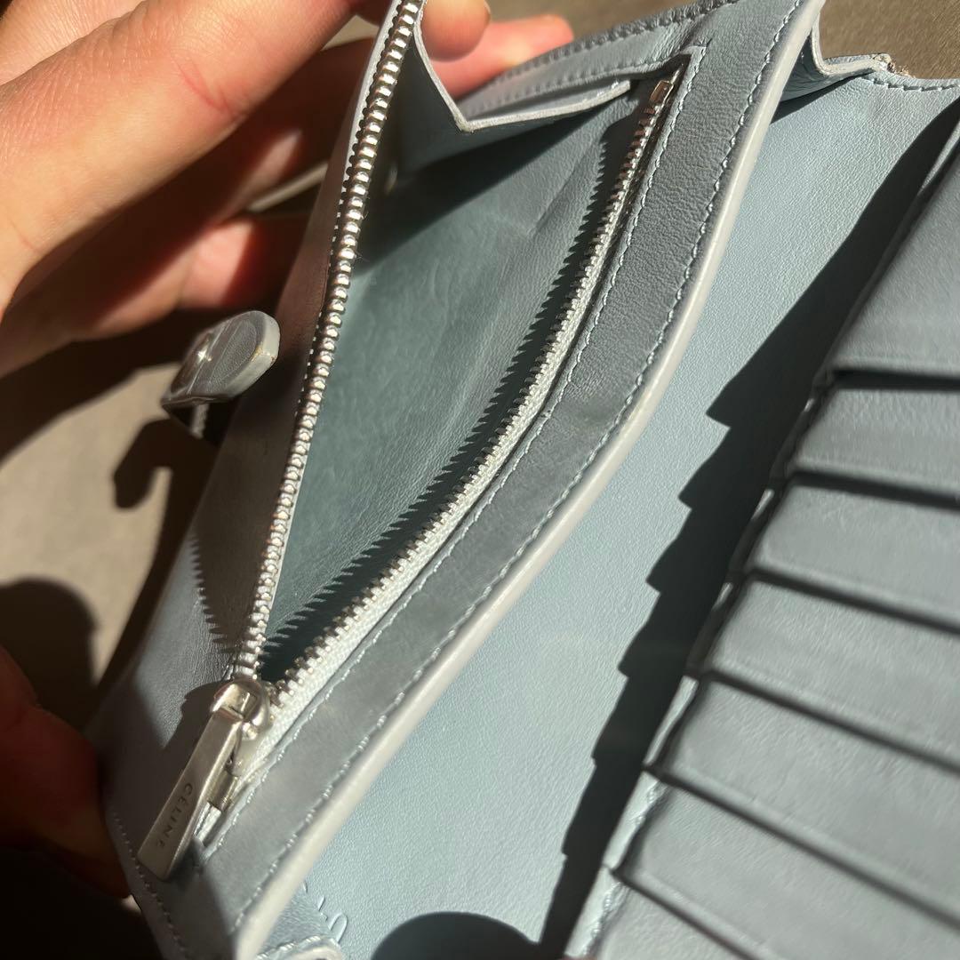 SELINE セリーヌ ストラップウォレット 財布 二つ折 送料無料 女性財布