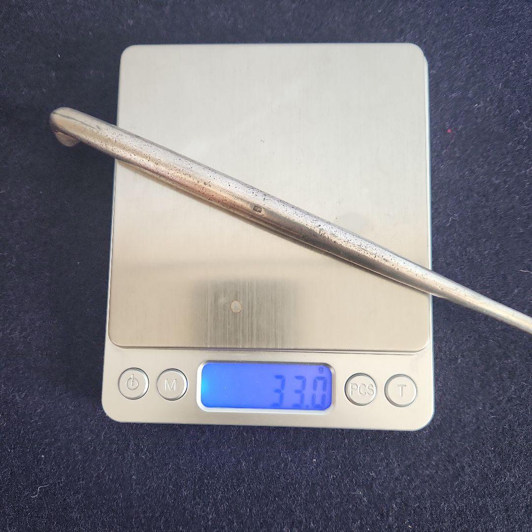 ハ*ー様 銀キセル‥延煙管‥純銀刻印