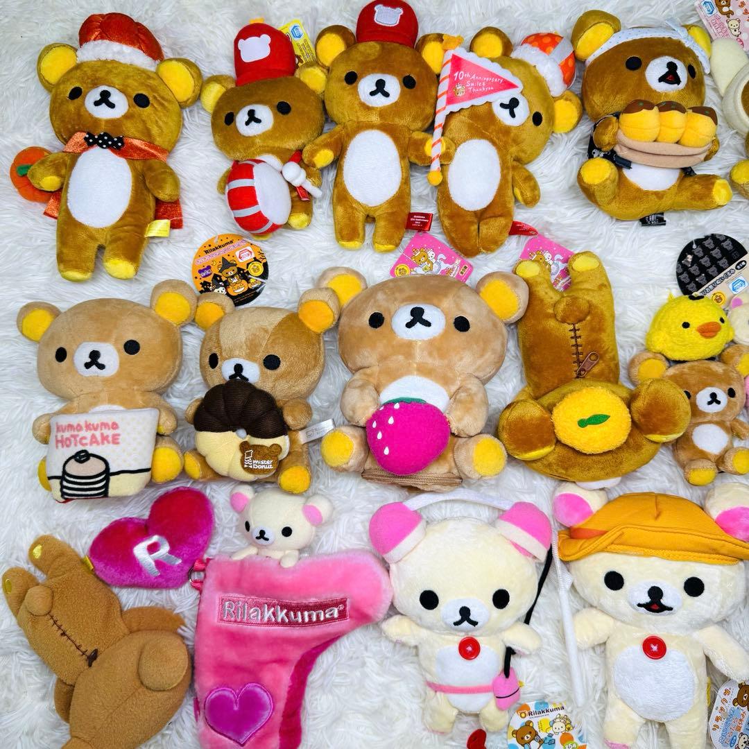 希少 大量 美品 リラックマ コリラックマ キイロイトリ ぬいぐるみ マスコット