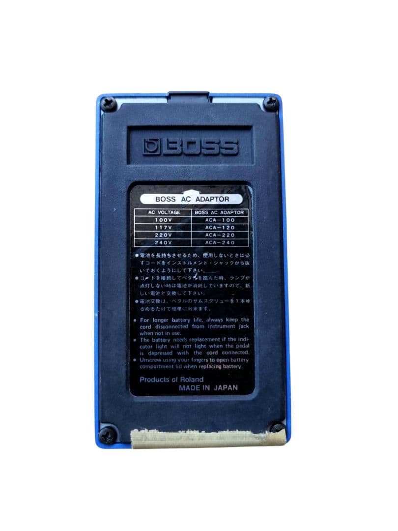 日本製 BOSS CS-2 Compression エフェクター