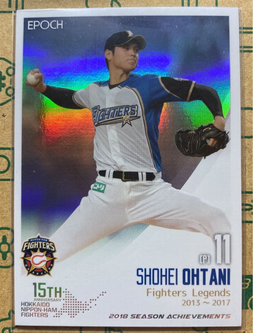 EPOCH2018 SEASON ACHIEVEMENTS 大谷翔平