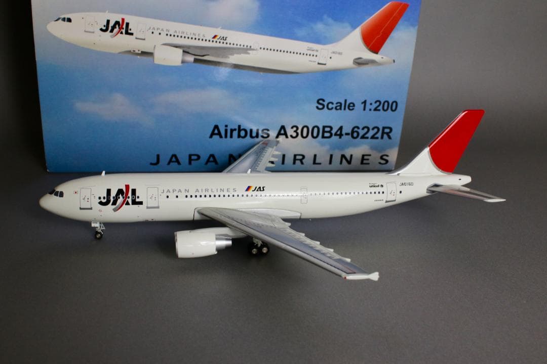 レア JAL A300B4-622R JA016D 1/200 JC