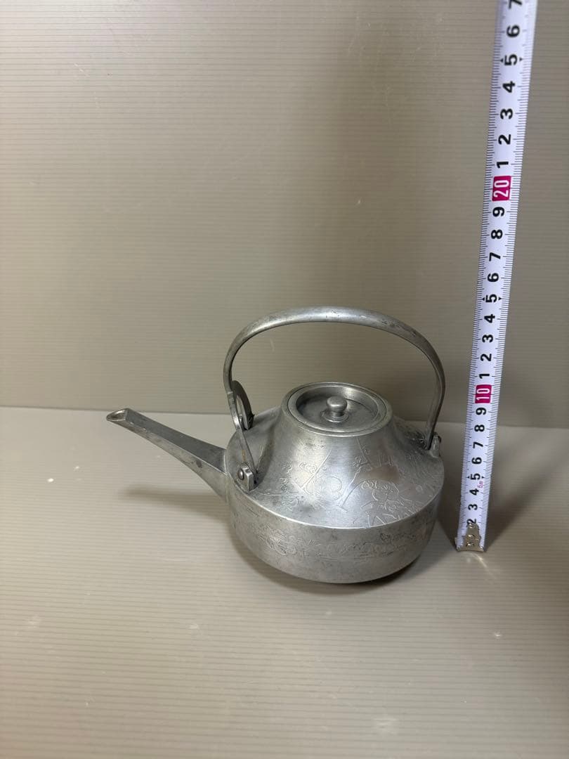 2271 錫製　松竹梅　銚子