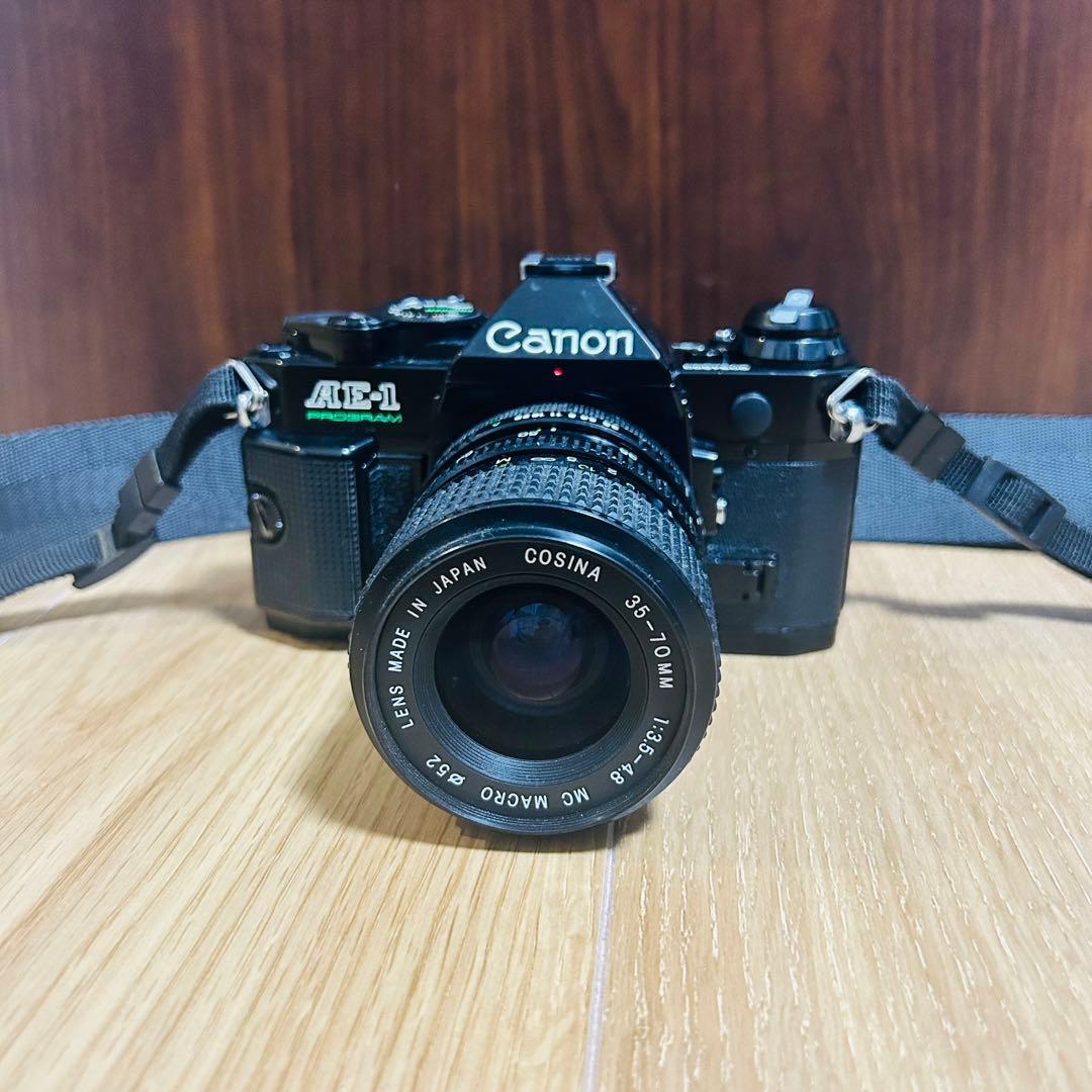 フィルムカメラ Canon AE-1 Program Cosina FD 35-70mm/3.5