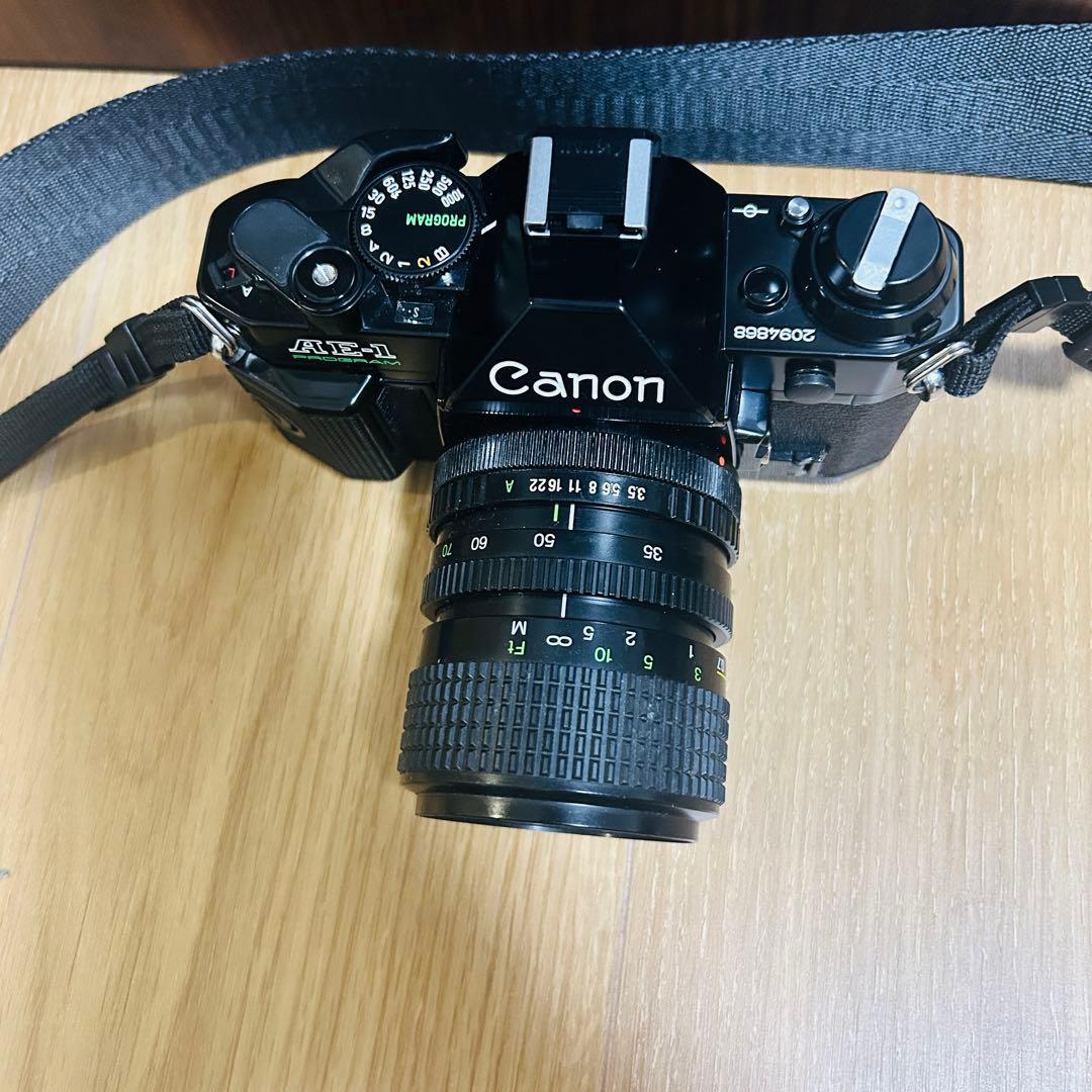 フィルムカメラ Canon AE-1 Program Cosina FD 35-70mm/3.5