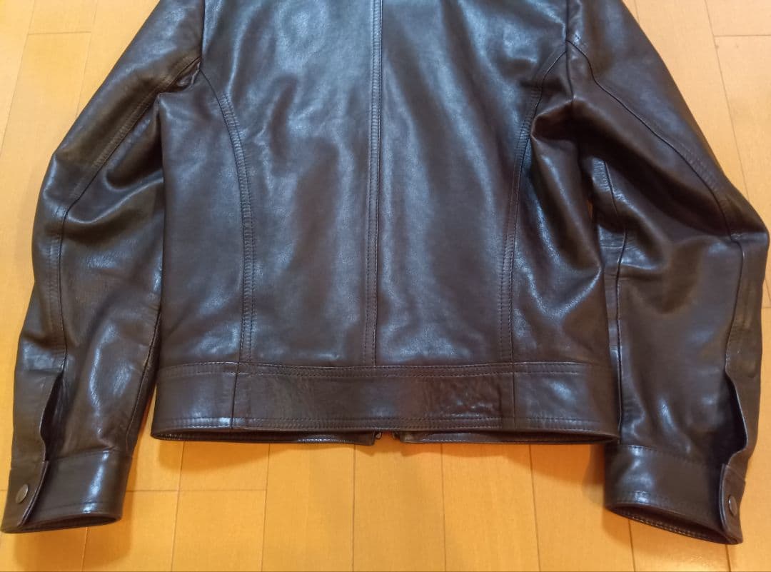 け*く様 美品EMMETIエンメティJURIユーリ濃茶ダークブラウン42