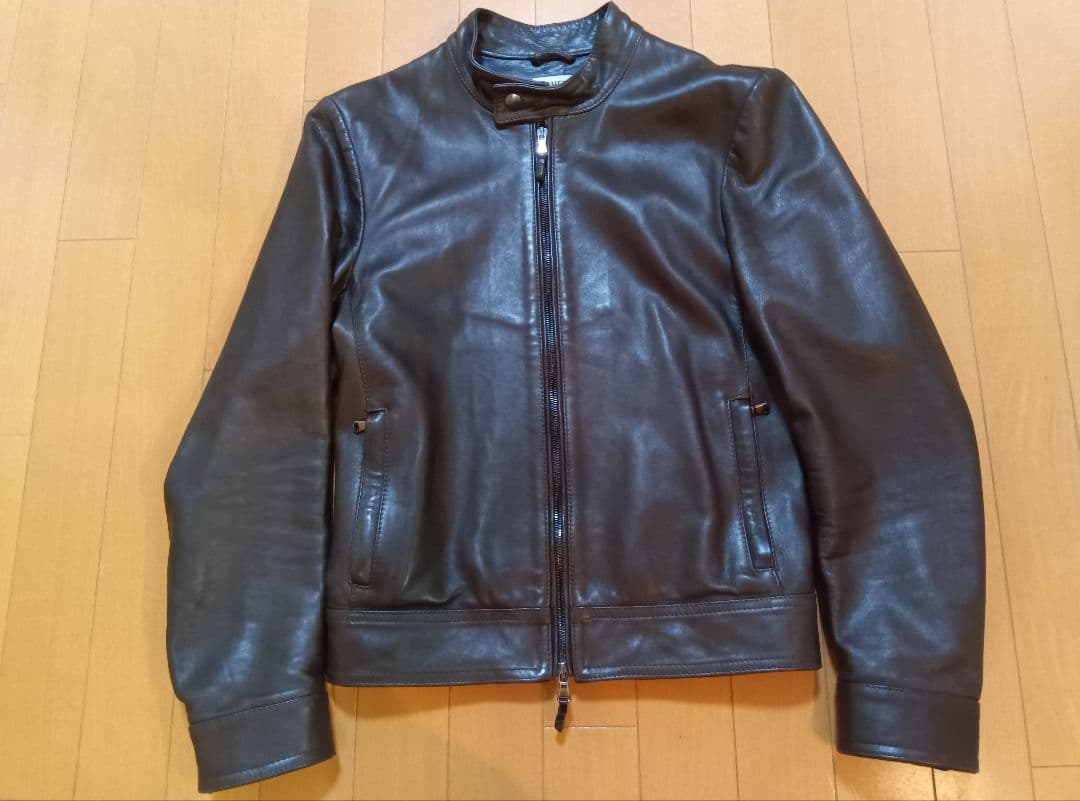 け*く様 美品EMMETIエンメティJURIユーリ濃茶ダークブラウン42