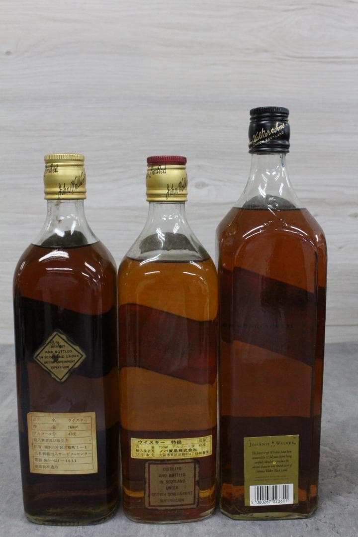 ▲未開栓12本まとめ J&B ジョニーウォーカー カミュ ブランデー ウイスキー
