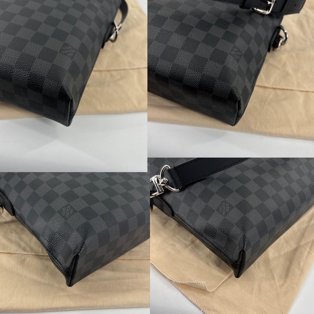 超極美品 ルイヴィトン ダミエグラフィット ポルトドキュマンジュール メンズ