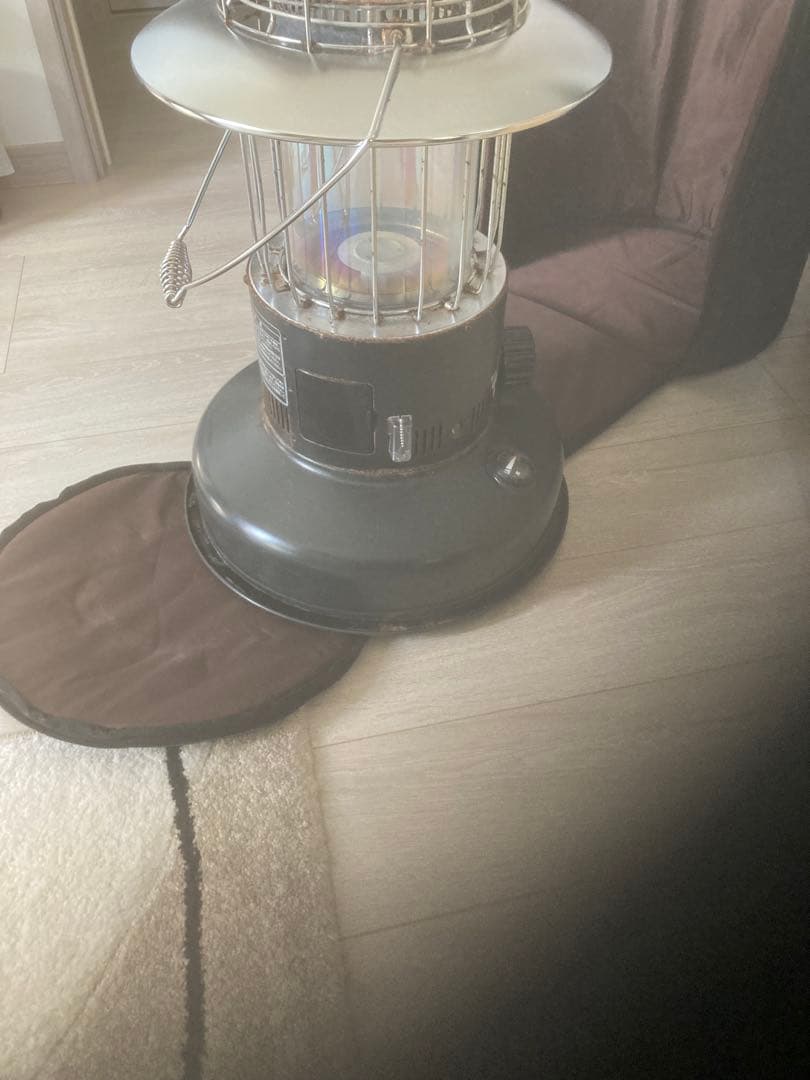 【セット】　スノーピーク　レインボーストーブ（ブラック）と専用ケース