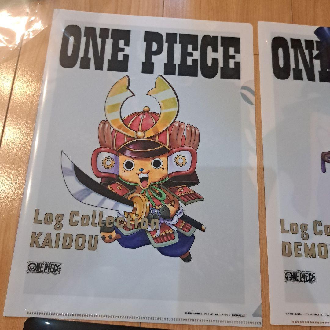 ワンピース　ログコレクション　購入特典　クリアファイル　8点セット