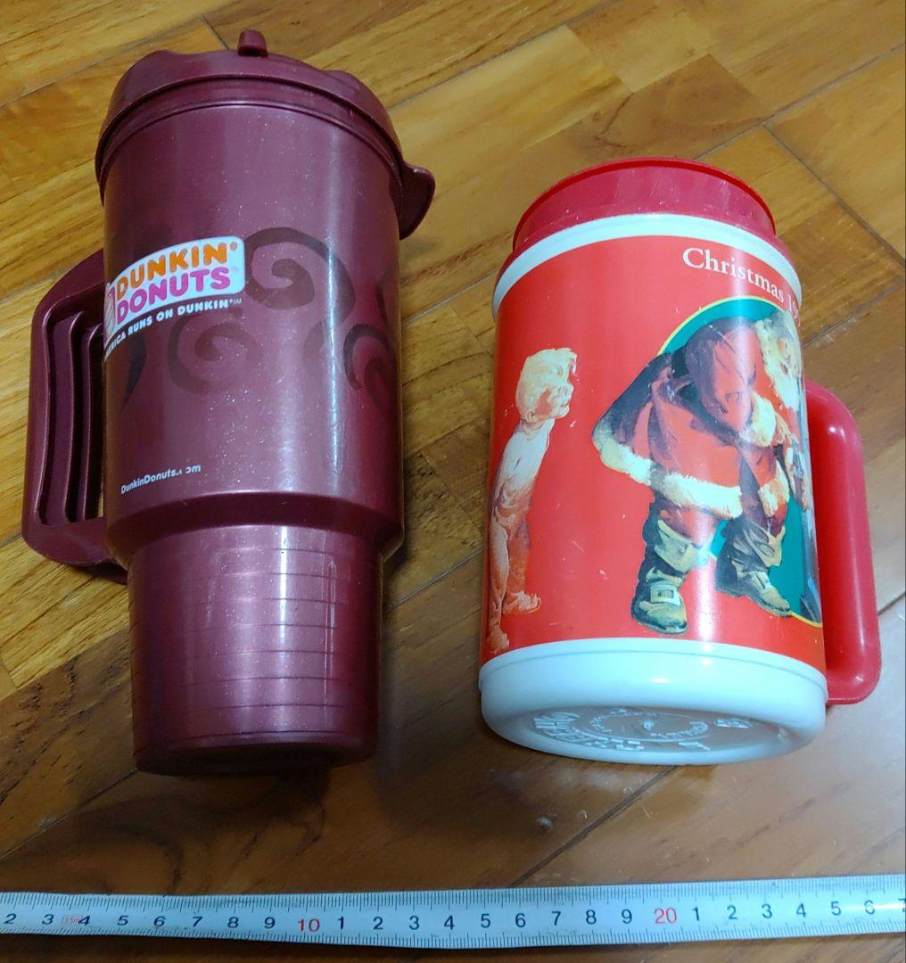 ダンキンドーナツ　コカ・コーラ　　USA タンブラー　しろくま　白熊