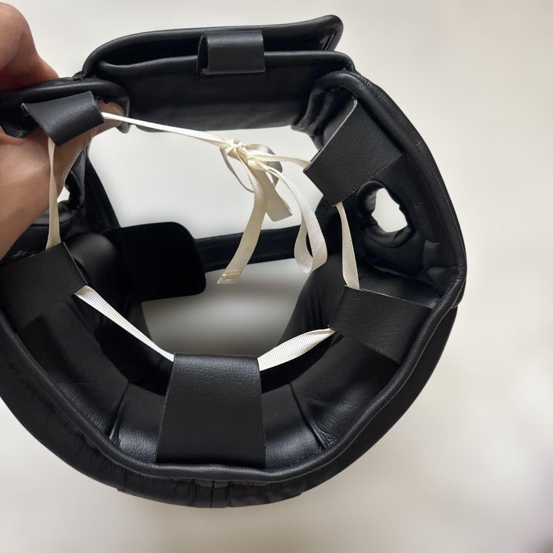 イサミ ISAMI BOXER ヘッドギア 黒色 フリーサイズ