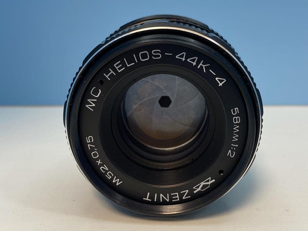 ZENIT 58mm F2.0 PENTAX用 単焦点レンズ 美品 a2853