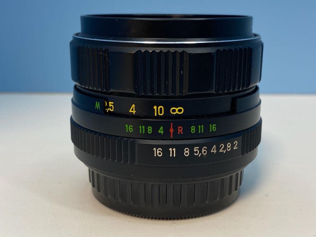 ZENIT 58mm F2.0 PENTAX用 単焦点レンズ 美品 a2853