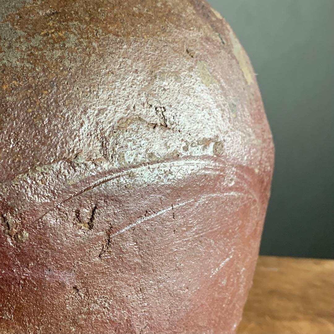 越前焼 壺 自然釉 古美術 古道具 アンティーク