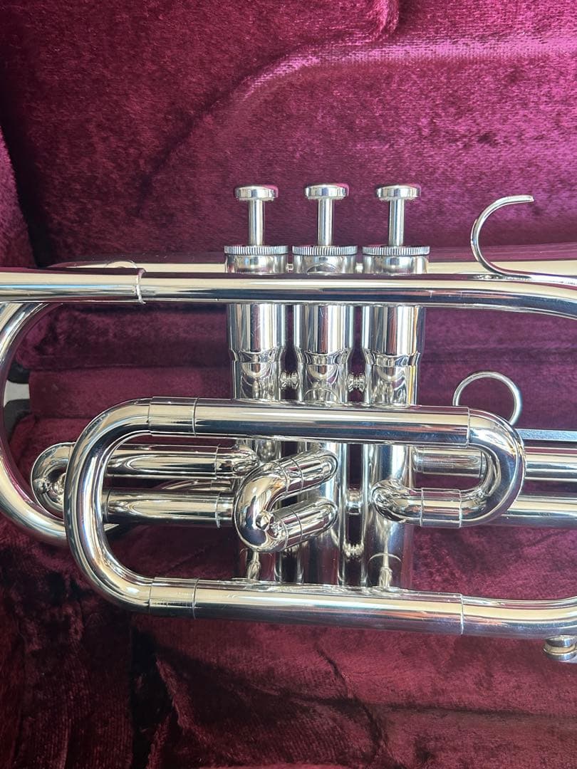 Besson 622-2 コルネット（銀メッキ仕上げ）