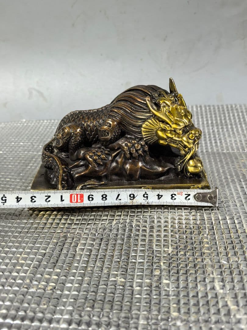 銅製 瑞獣 吸水神獣 玄関 デスク 鎮宅辟邪 開運風水 招財 置物 工芸品