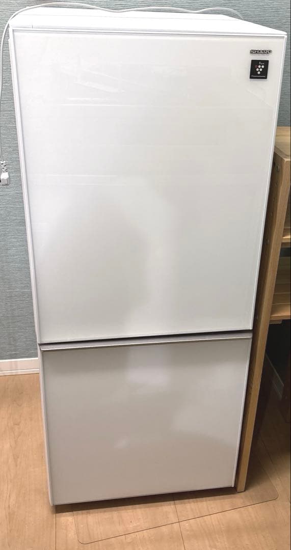 SHARP 冷蔵庫 SJ-GD14D-W 137L