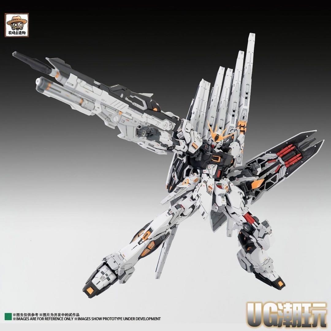 新品1/100 νガンダム ガレージキット造形　海外スタジオ正規品