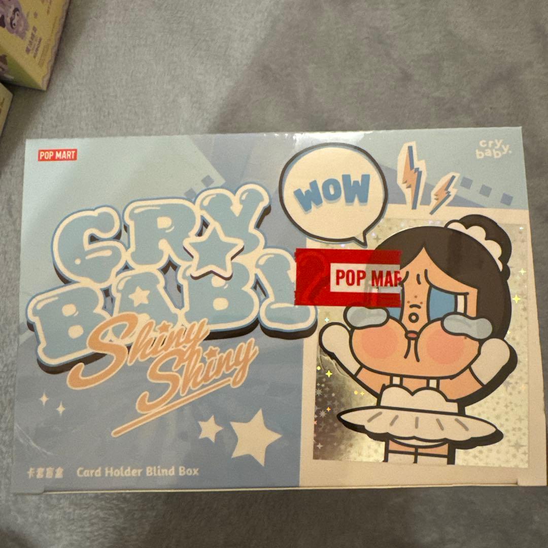 popmartCRY BABY カードホルダーブラインドボックスクライベイビー