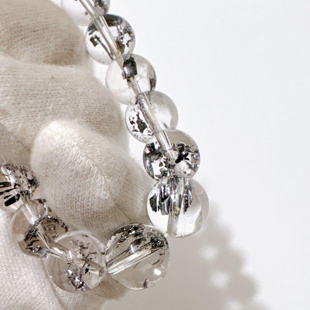 【手磨き】全超透明スティブナイトインクォーツ 10mmブレスレット全粒最高品質