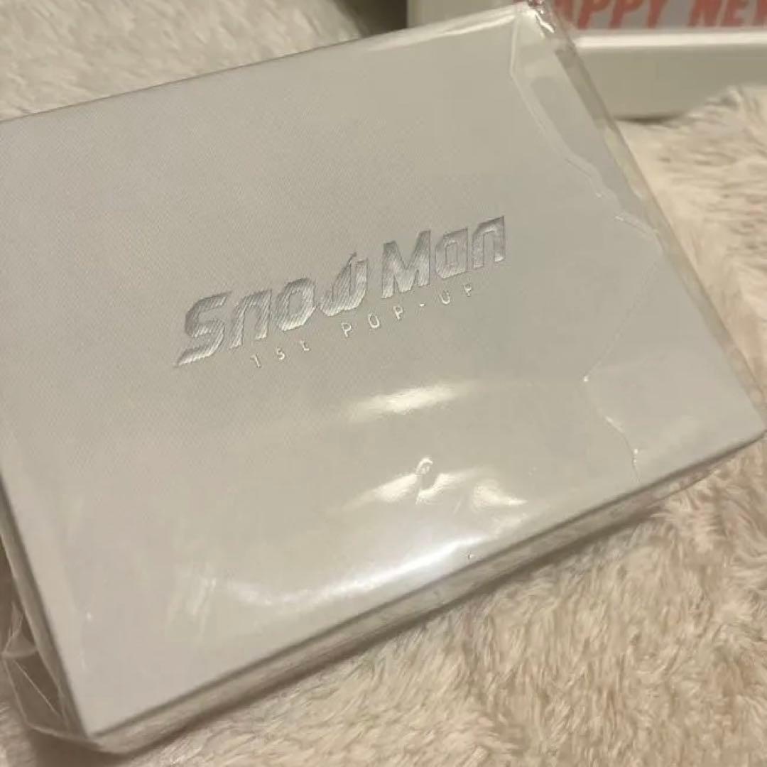  Man POPUP スノーボールネックレス ・巾着袋箱付き