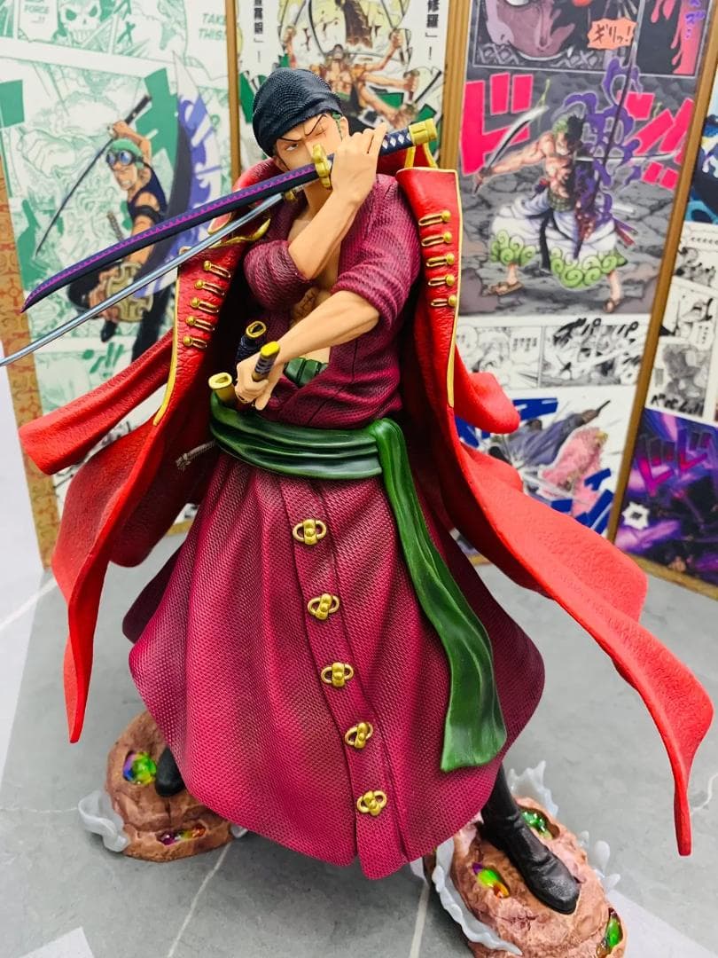 ワンピース 戦闘員ロロノア・ゾロ フィギュア ガレージキット popmaxサイズ